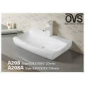 Hot Sale Ceramic Popular Design Color Above Counter Wash Basin